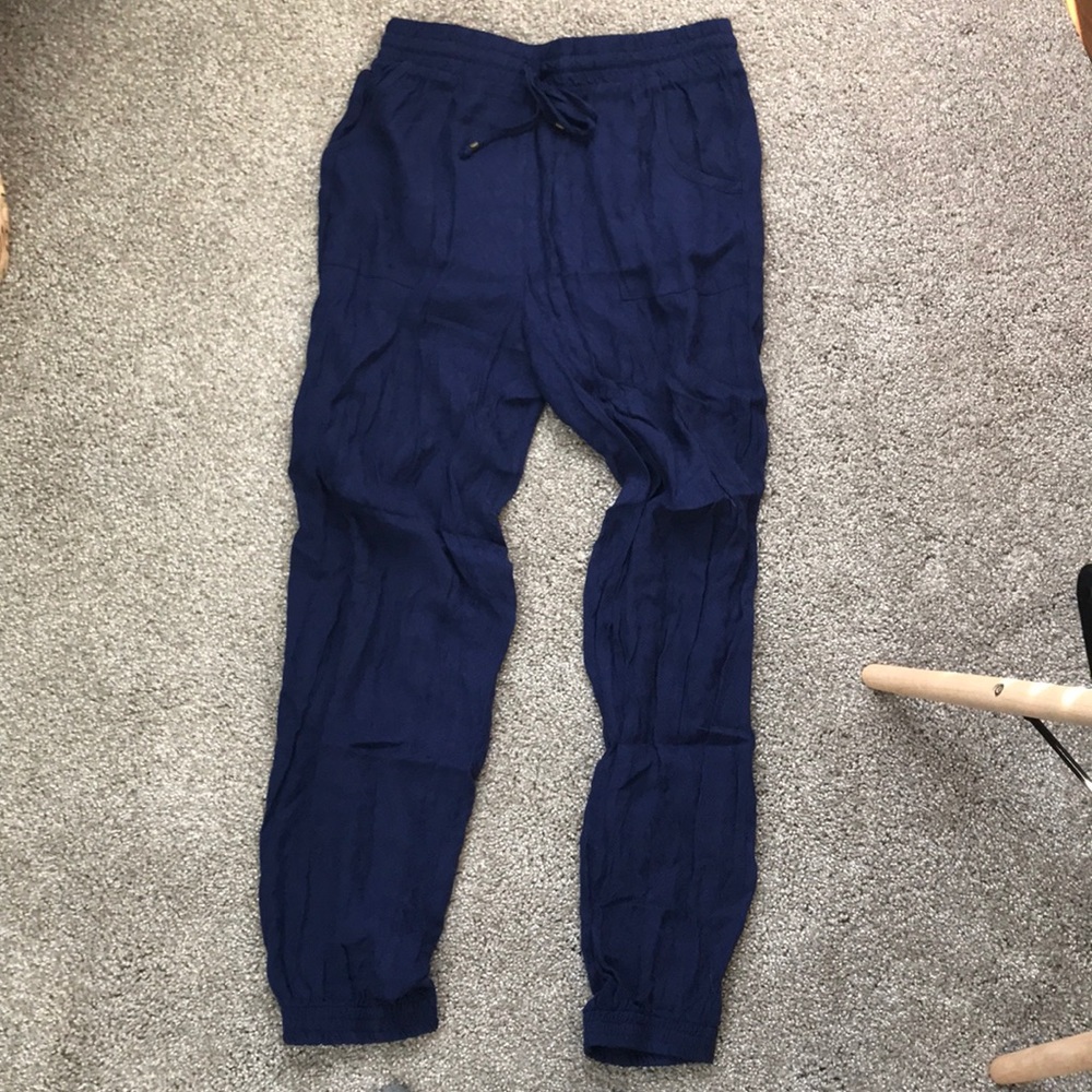 Navy joggers